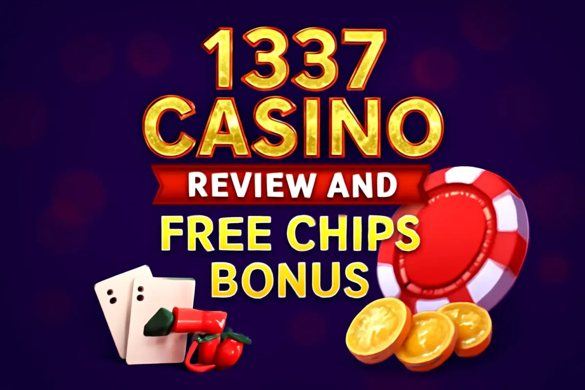 1337 Casino Review And Free Chips Bonus